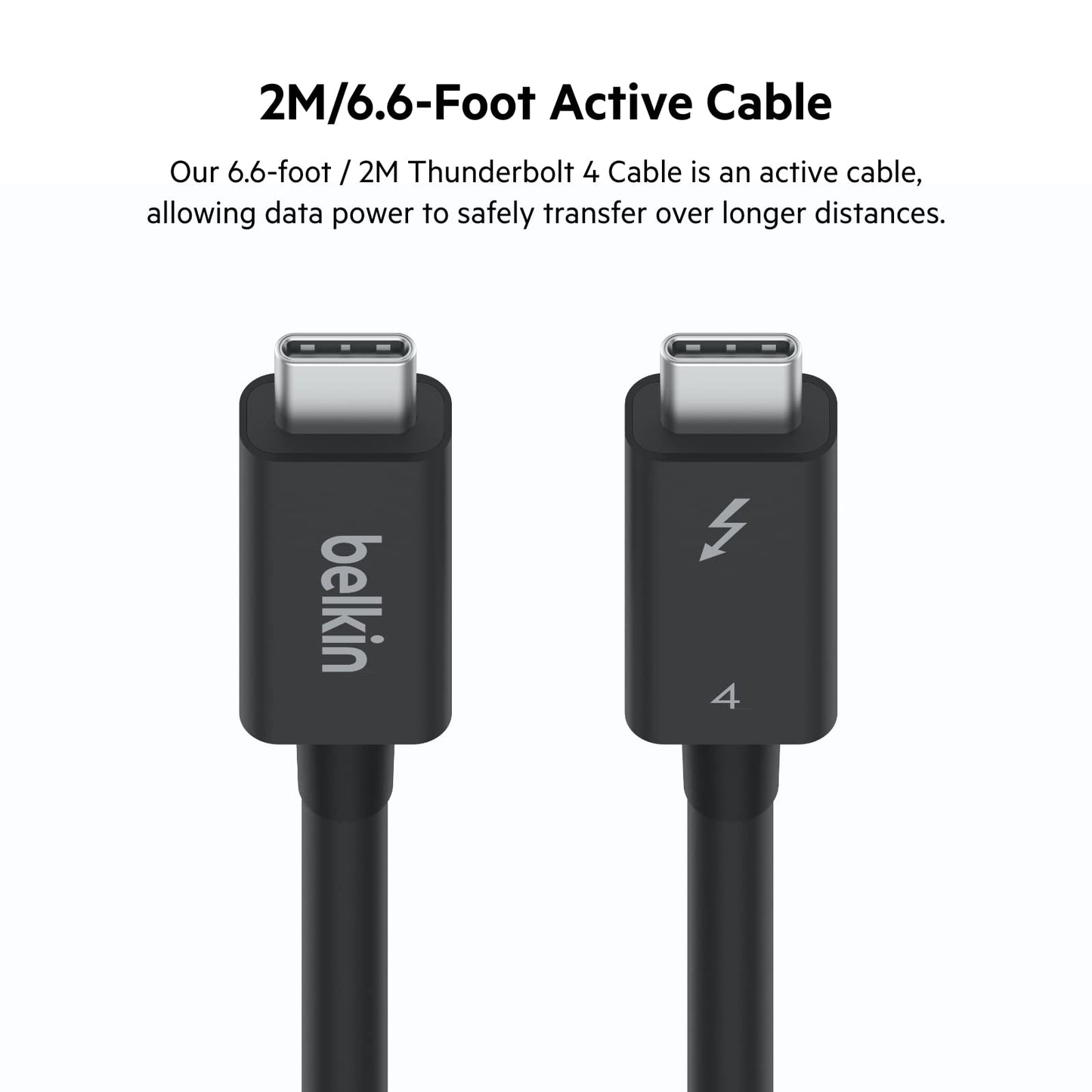 Belkin Thunderbolt 4 Cable 2M Active INZ002BT2MBK