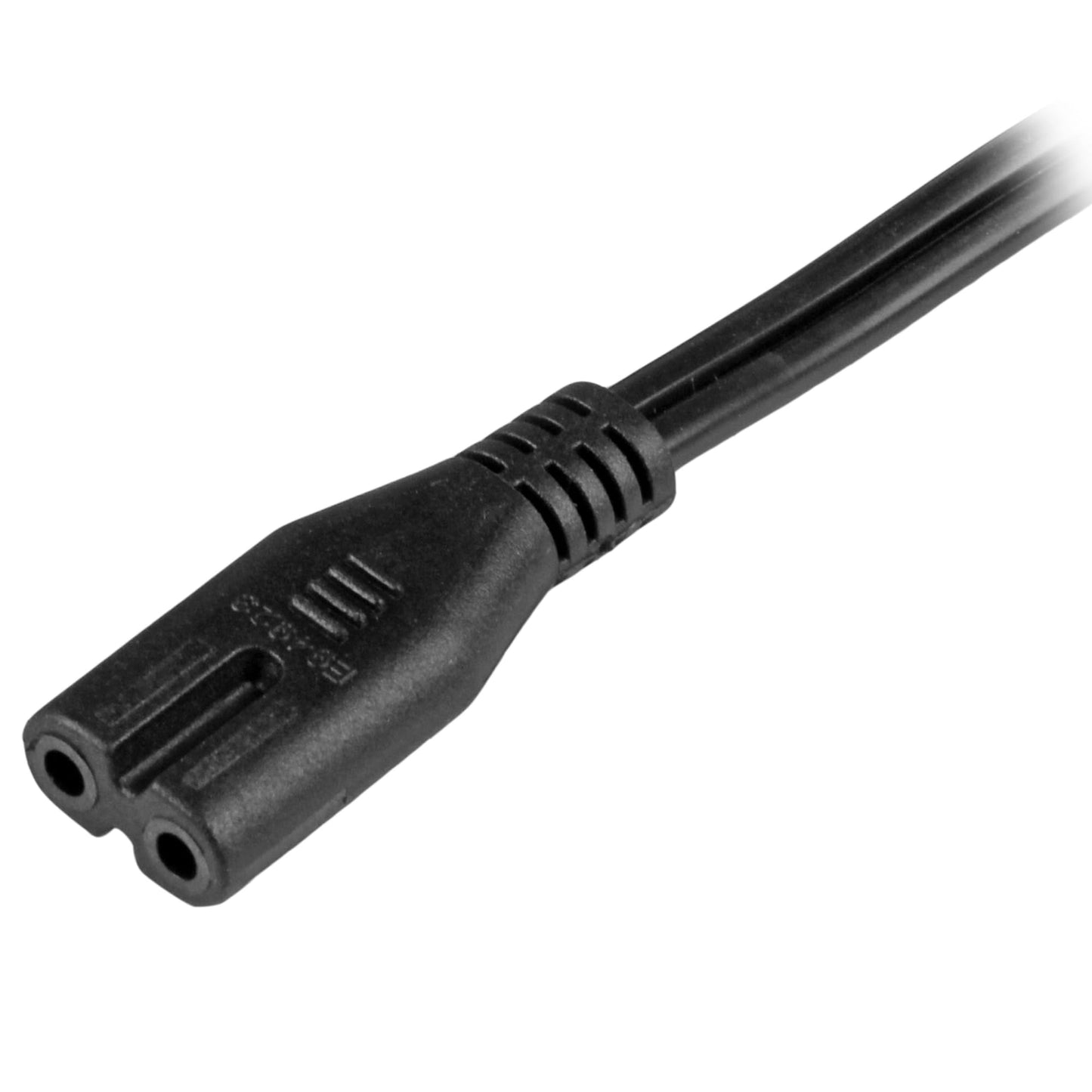 StarTech.com Model PXT101NB 6 ft. Standard Laptop Power Cord - NEMA 1-15P to C7