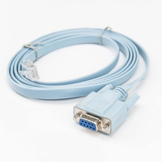 Rocstor Premium 6 ft Cisco Console Router Cable - RJ45 (m) - DB9 (f)