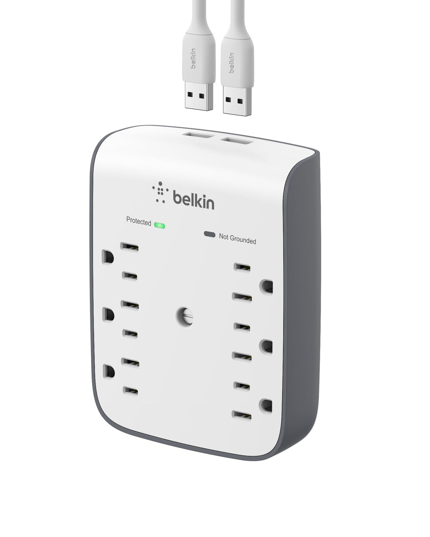 BELKIN BSV602tt Wall Mount 900 joule Surge Suppressor