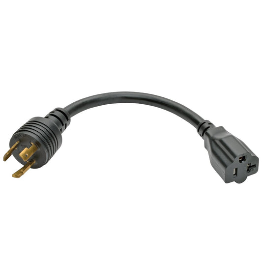 Tripp Lite 6in Power Cord Adapter Cable L5-20P to 5-15/20R with Locking