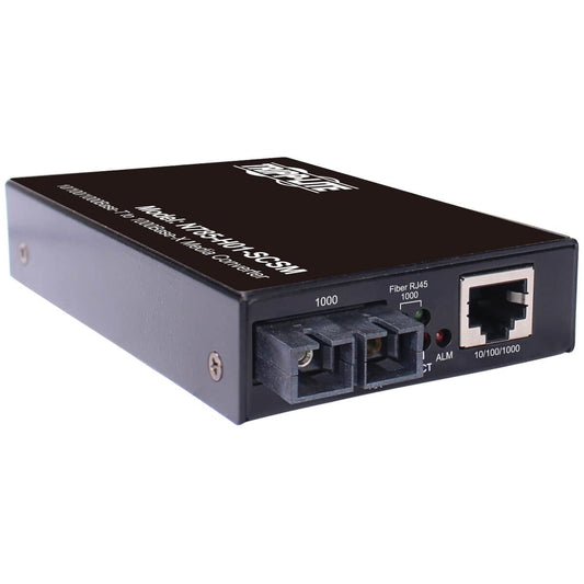 Tripp Lite 10km Hardened Gigabit Fiber to Ethernet Media Converter N785H01SCSM