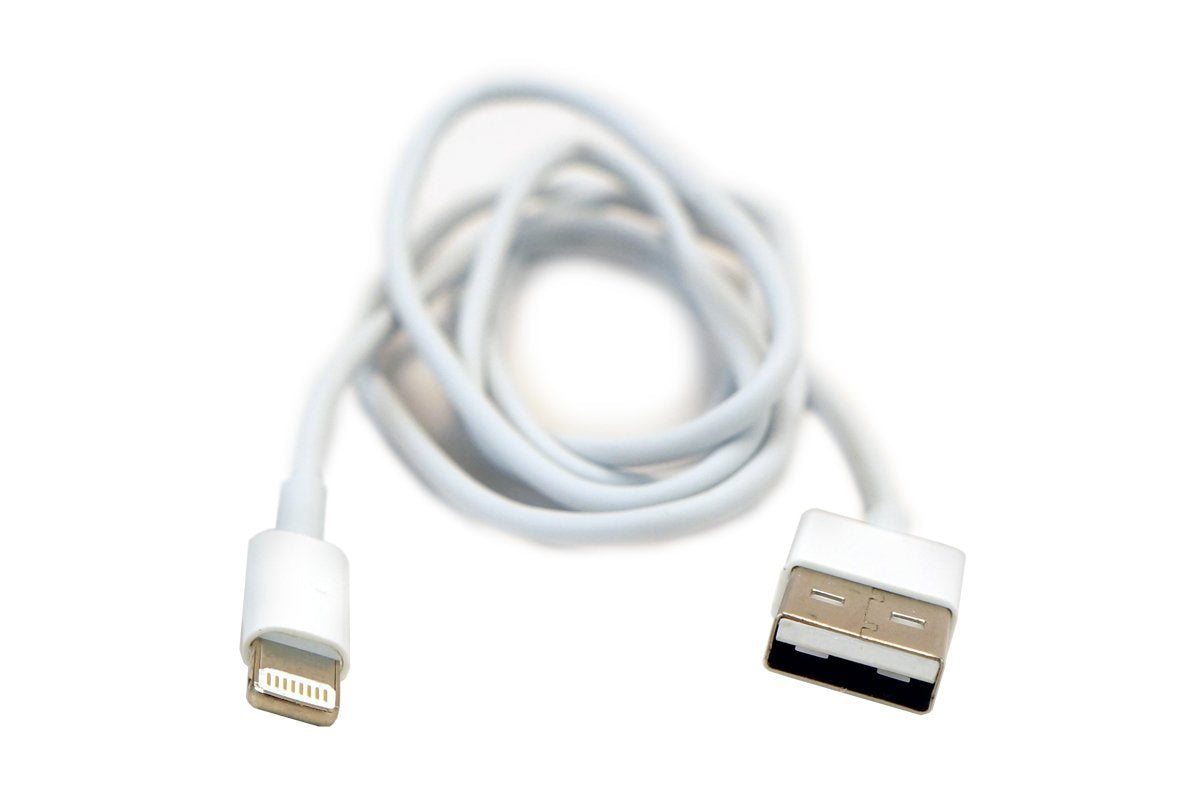 VisionTek 900704 White Lightning to USB White 1 Meter Cable