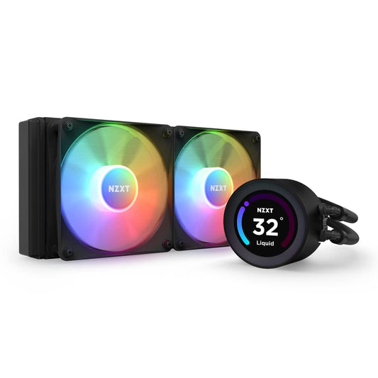 NZXT Kraken Elite RGB 240mm - RL-KR24E-B1 – RGB AIO CPU Liquid Cooler –