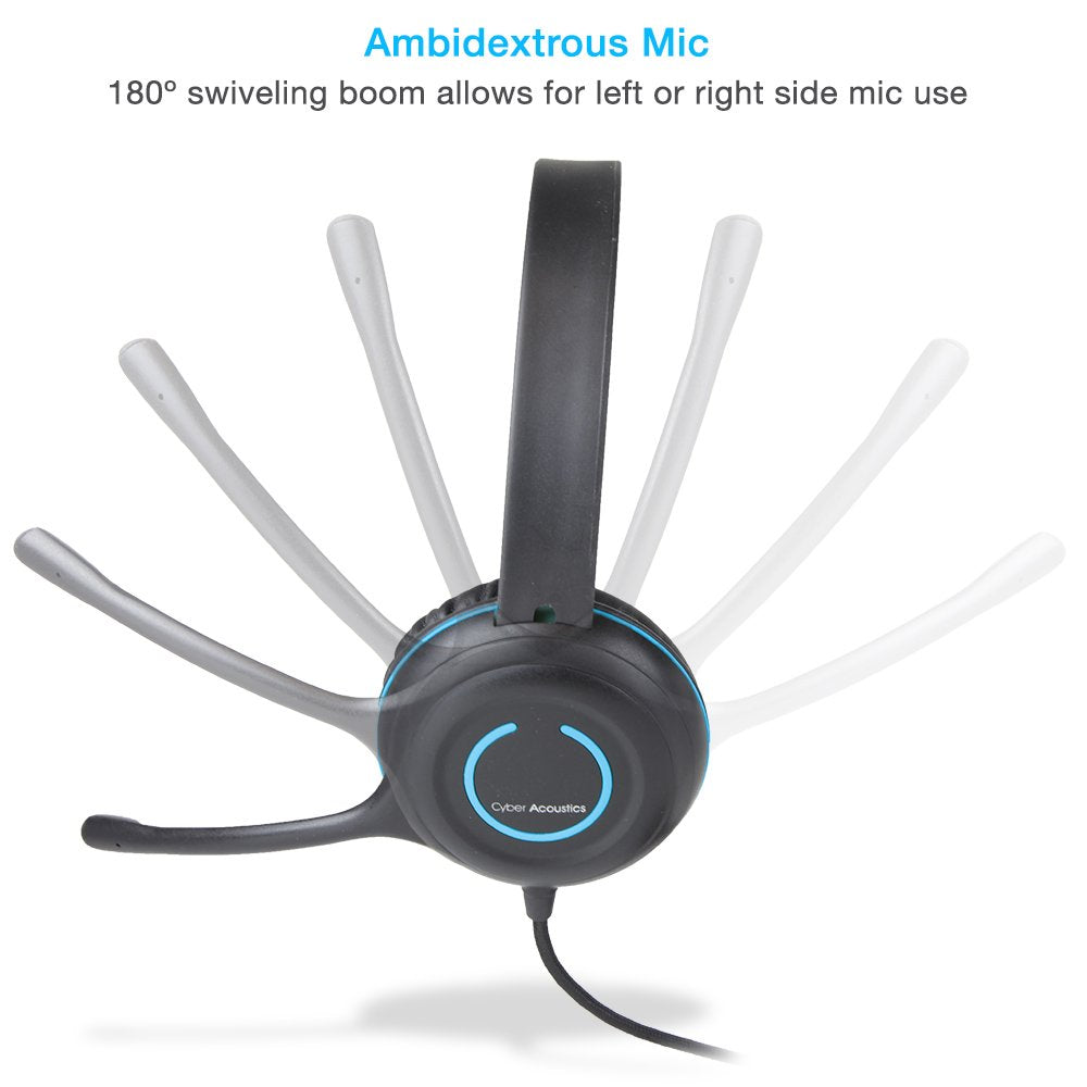 STEREO USB HEADSET K-12 DURABLE