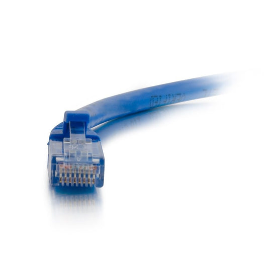 C2G 15212 25ft Cat5E 350 MHz Snagless Patch Cable - Blue