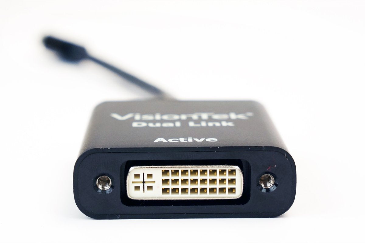 VisionTek 900640 Mini DisplayPort to Dual Link DVI-D Active Adapter (M/F)