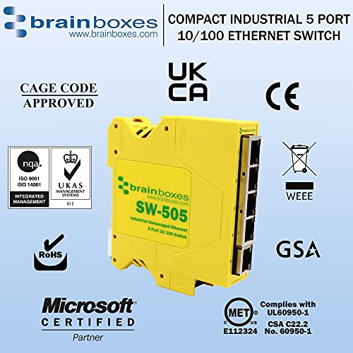 INDUSTRIAL ETHERNET 5PORT SW