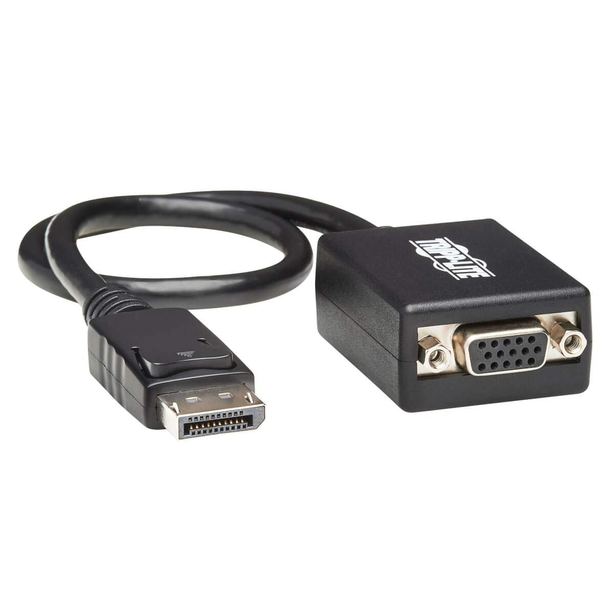 Tripp Lite DisplayPort to VGA Adapter Converter Active DP to VGA M/F 1ft 1'