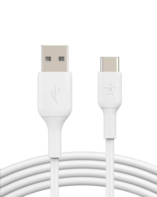 Belkin CAB001bt1MWH 3.3 ft. White Boost Charge USB-C to USB Cable, USB Type-C