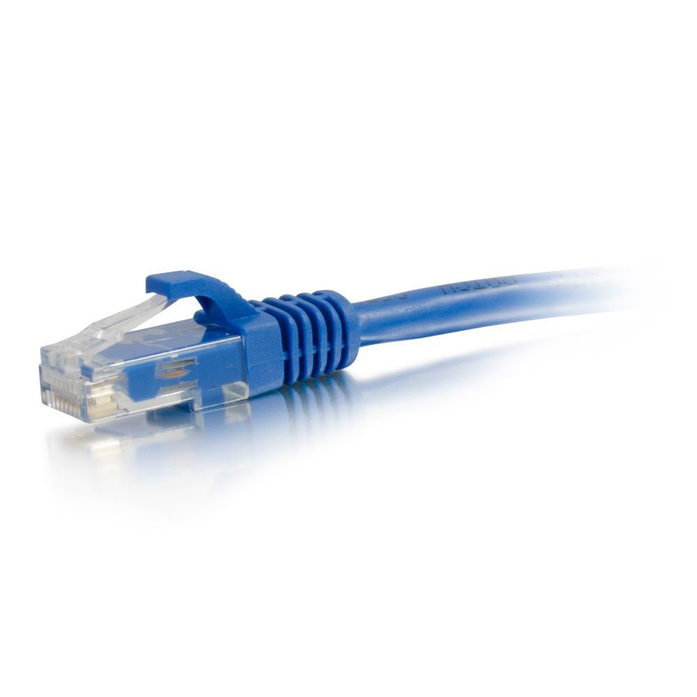 C2G 15212 25ft Cat5E 350 MHz Snagless Patch Cable - Blue