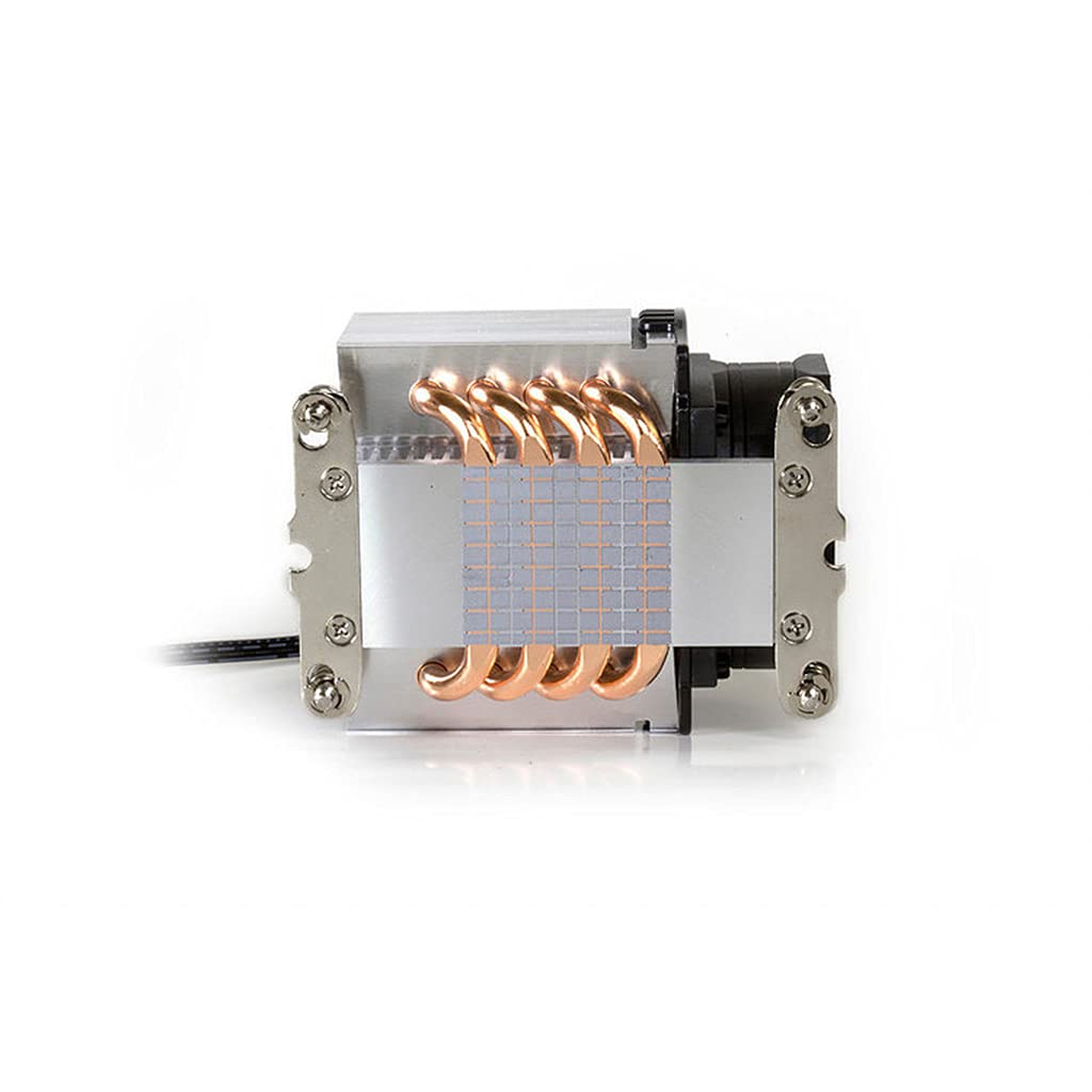 Dynatron A24 AMD Socket AM4 Aluminum Stacked Fin with Heat Pipes and PWM Fan for