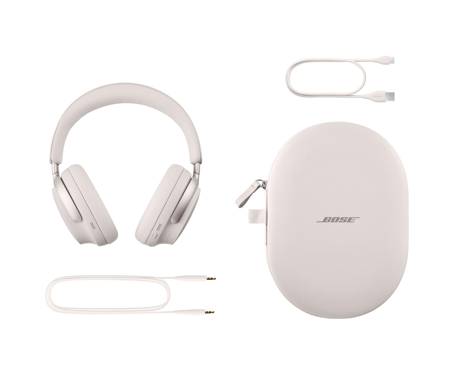 Bose QuietComfort Ultra Wireless Noise Cancelling Headphone - White Smoke