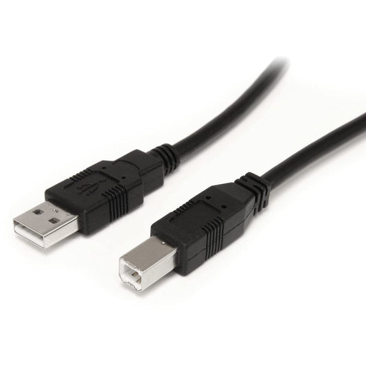 StarTech.com USB2HAB30AC 9m/30ft Active 2.0 USB A to B Cable - M/M - Black