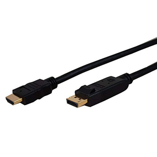 Comprehensive DISP-HD-10ST 10 ft. Black Connector Type 1: HDMI Male  Connector