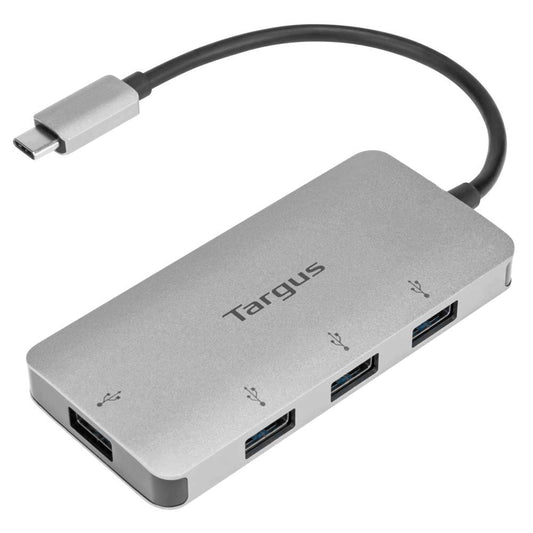 Targus USB-C to 4-Port USB-A Hub - USB Type C - External - 4 USB Port(s) - 4 USB