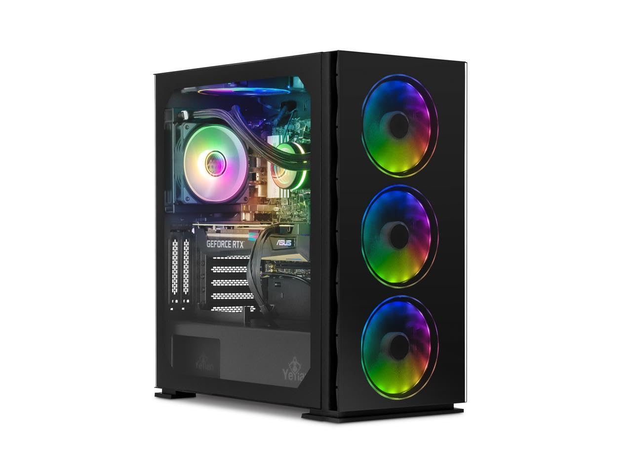 Yeyian Yari Gaming PC Desktop INTEL Core i7 12700F(2.10GHz) Nvidia RTX 4060Ti,