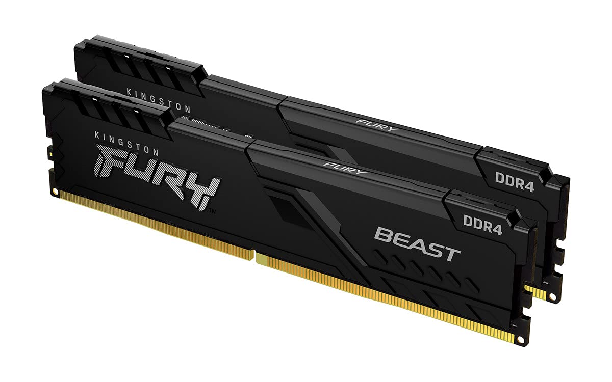 Kingston FURY Beast 64GB (2 x 32GB) 288-Pin PC RAM DDR4 3200 (PC4 25600) Memory