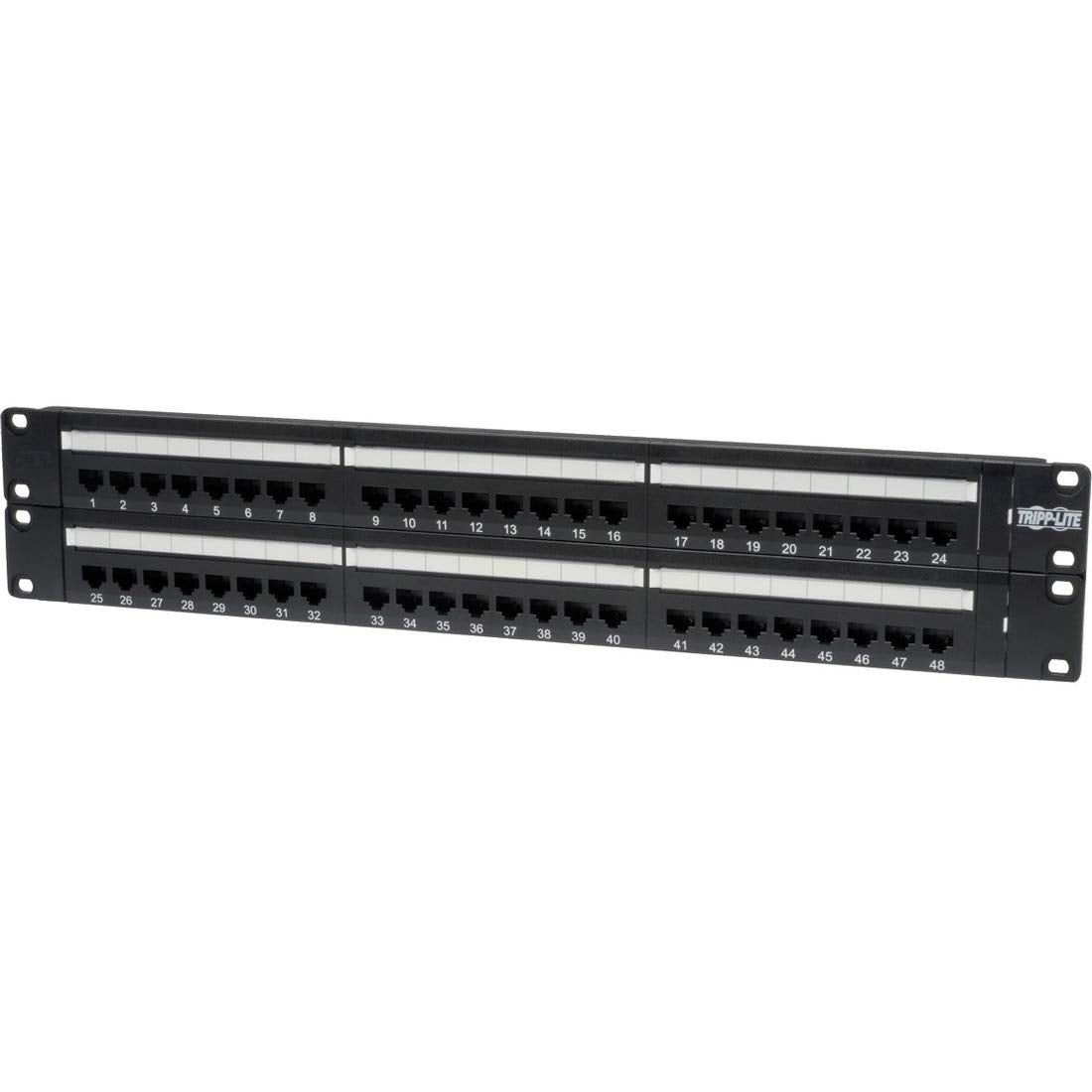 TRIPP LITE N252-048 48-Port Cat6 Patch Panel 568B