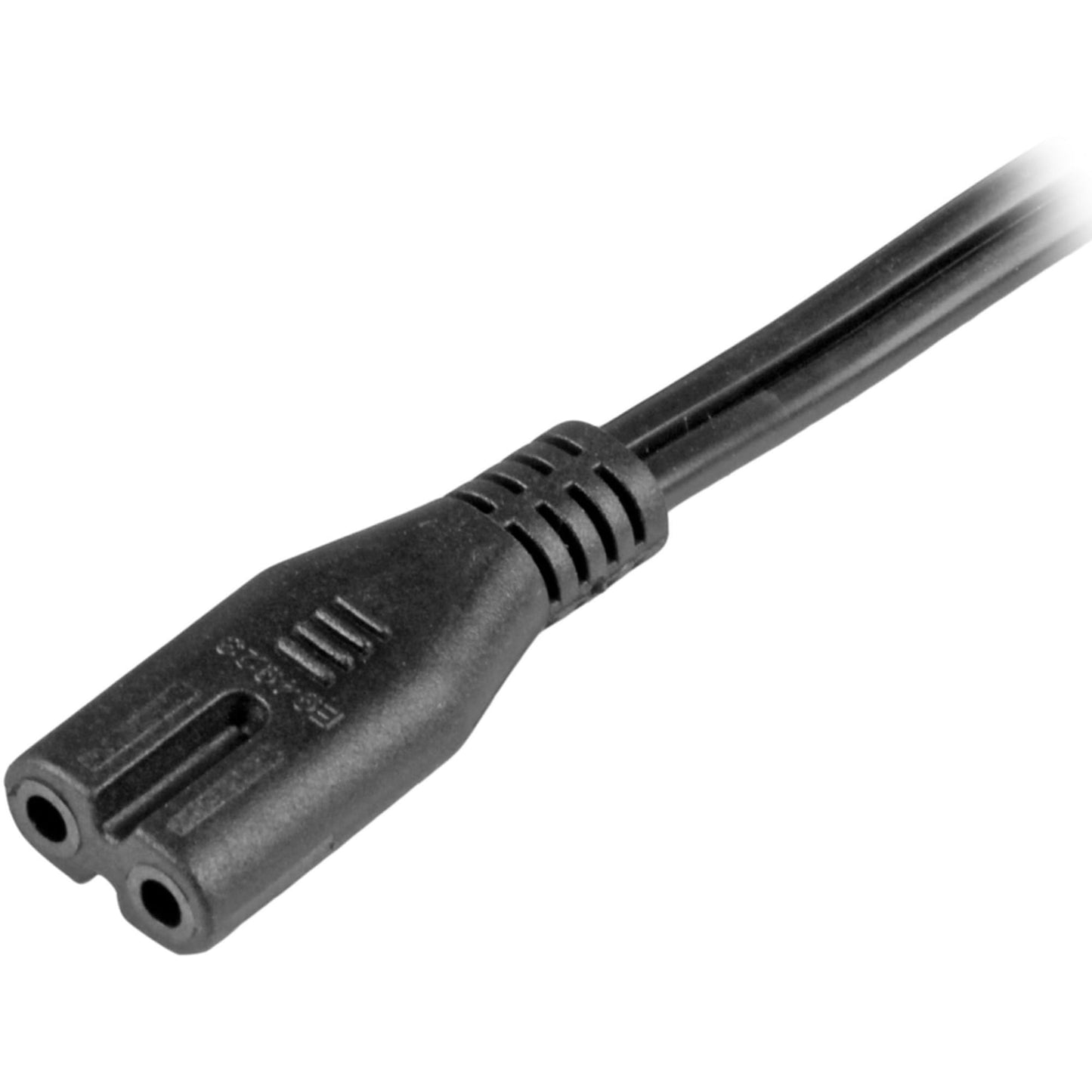 StarTech.com Model PXT101NB 6 ft. Standard Laptop Power Cord - NEMA 1-15P to C7