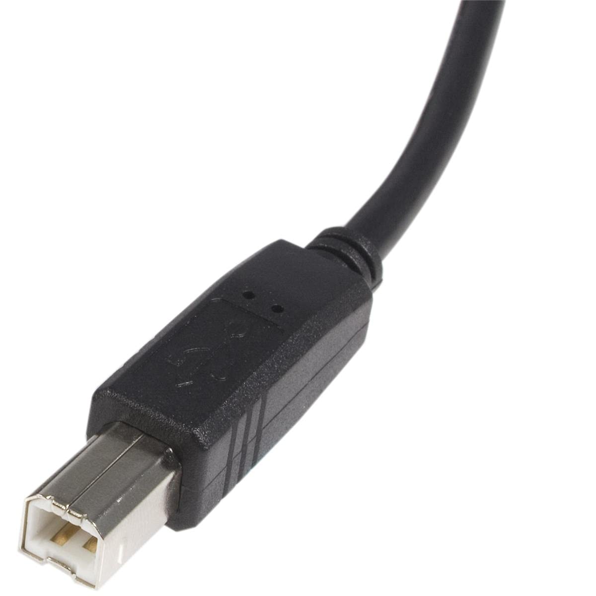 StarTech.com USB2HAB1 Black High Speed USB 2.0 Cable