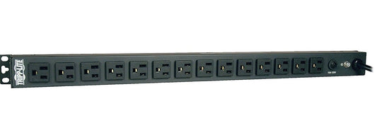 Tripp Lite Basic PDU, 15A, 14 Outlets (5-15R), 120V, 5-15P, 15 ft. Cord, 0U