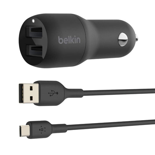 Belkin BOOST 24W CHARGE Auto Adapter CCE002BT1MBK