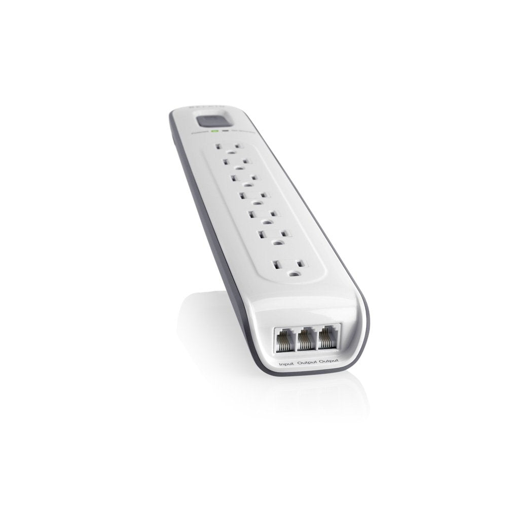 BELKIN BV107200-12 12 ft 7 Outlets 2280 J Surge Suppressor