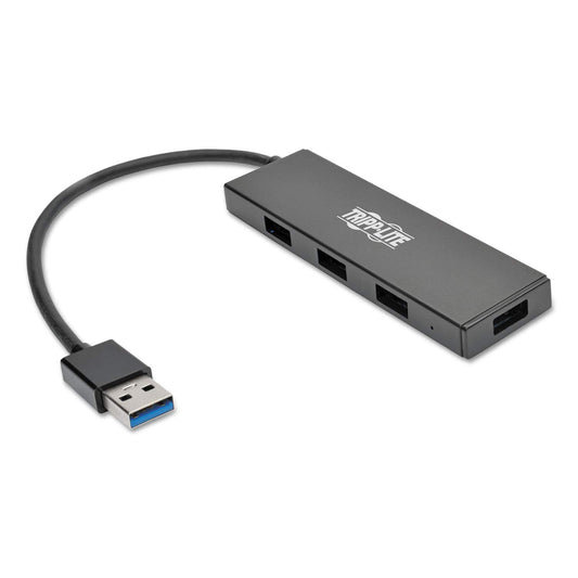 Tripp Lite U360-004-SLIM 4-Port Ultra-Slim Portable USB 3.0 SuperSpeed Hub