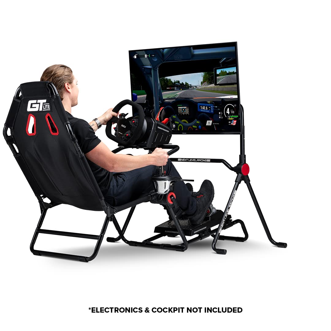 Next Level Racing F-GT Lite Formula and GT Foldable Simulator Cockpit