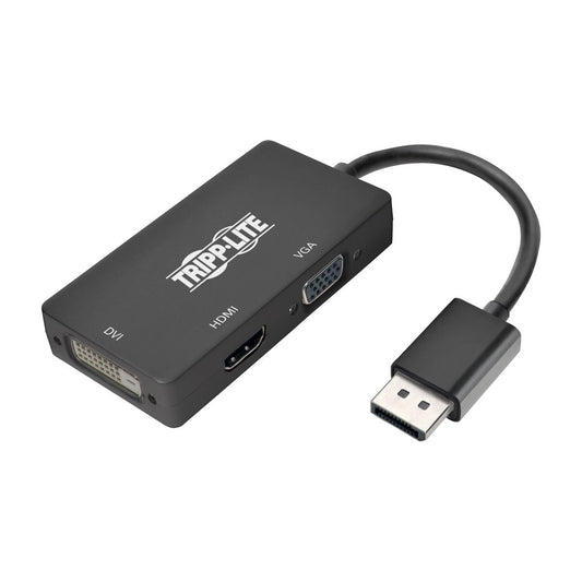 Tripp Lite Displayport 1.2 To Vga / Dvi / Hdmi Converter Adapter 4K @ 60Hz