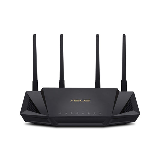 ASUS RT-AX3000 Dual Band WiFi Router, WiFi 6, 802.11ax, Lifetime Internet