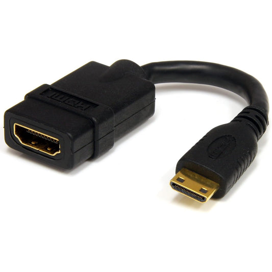 StarTech.com HDACFM5IN Black Connector A: 1 - HDMI (19 pin) FemaleConnector B: