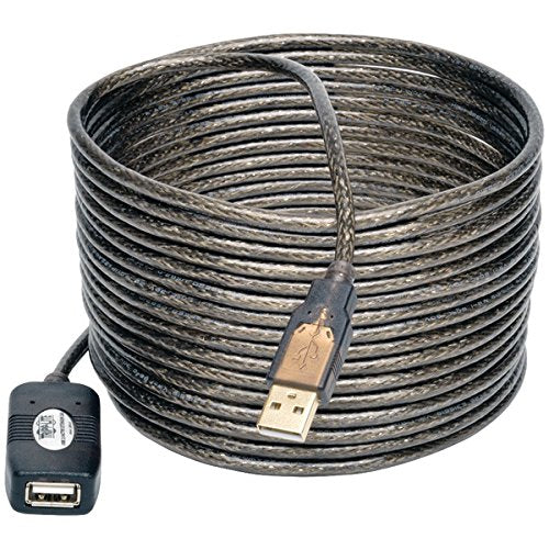 Tripp Lite USB 2.0 Hi-Speed Active Extension Repeater Cable (M/F), USB Type-A,