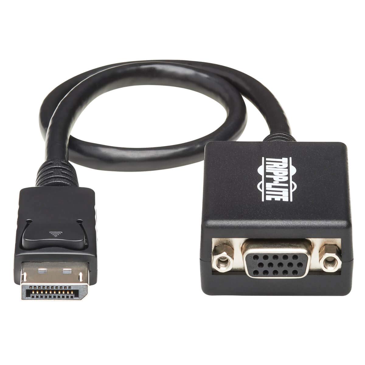 Tripp Lite DisplayPort to VGA Adapter Converter Active DP to VGA M/F 1ft 1'