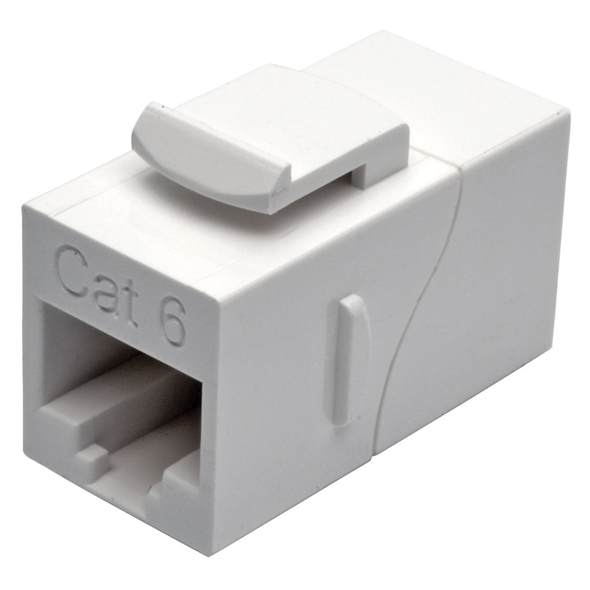 TRIPP LITE N235-001-WH Cat6 Straight-Through Modular In-Line Snap-In Coupler