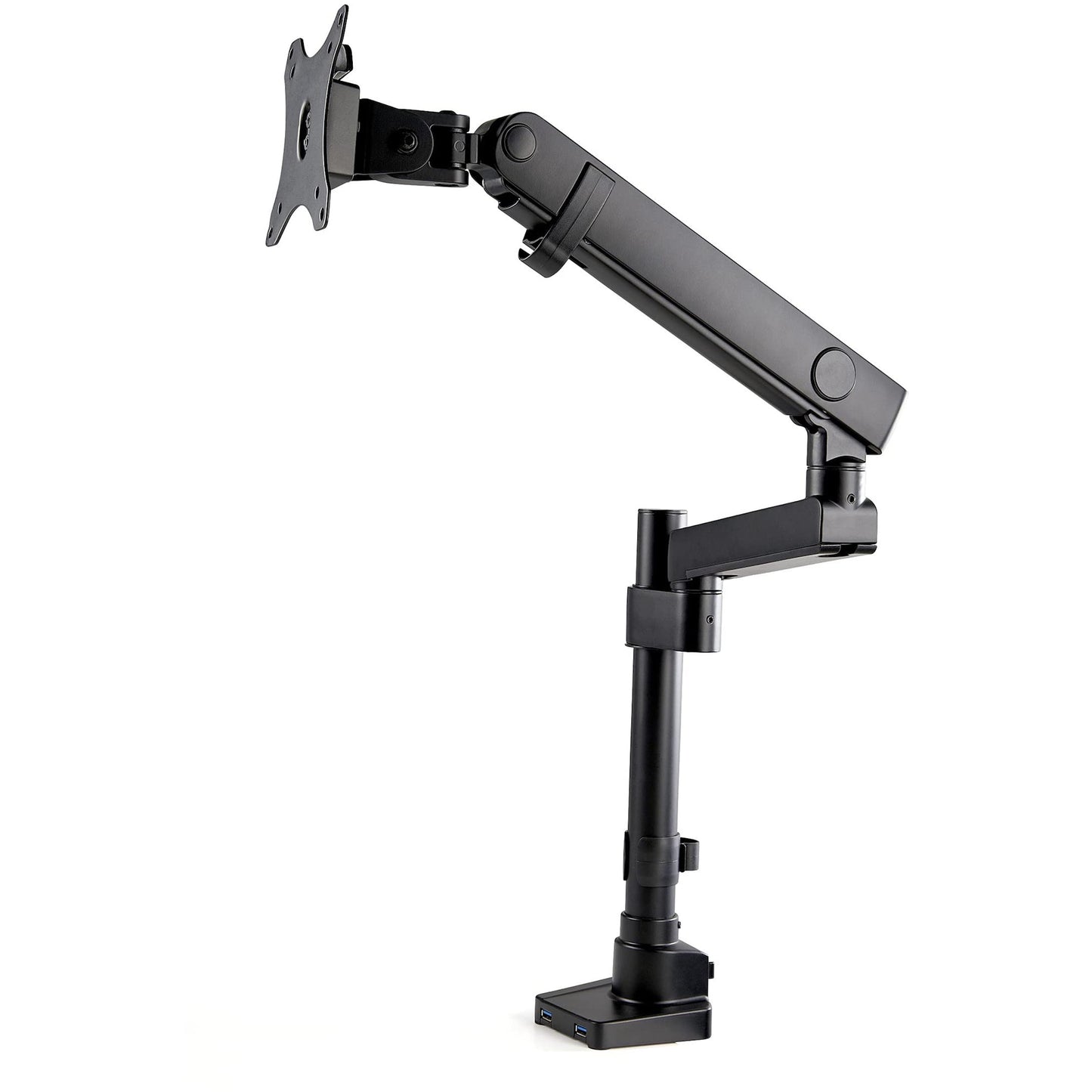 StarTech Desk Mount Single Monitor Arm for up to 34" Display Black ARMPIVOT2USB3