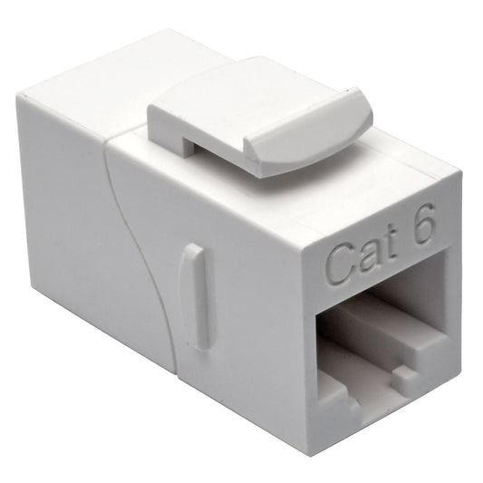 TRIPP LITE N235-001-WH Cat6 Straight-Through Modular In-Line Snap-In Coupler