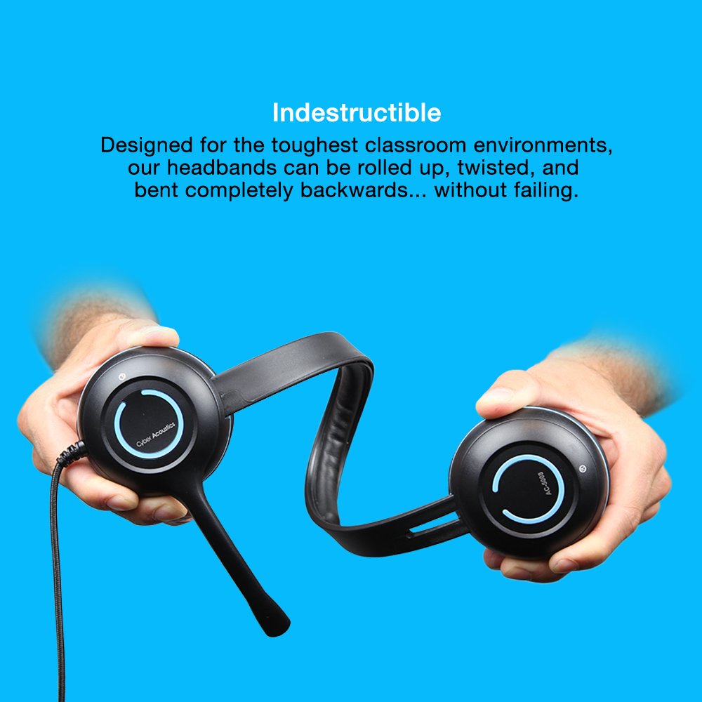 STEREO USB HEADSET K-12 DURABLE