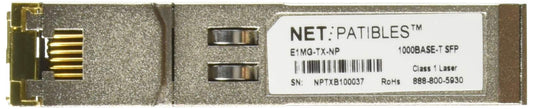 NETPATIBLES - IMSOURCING E1MG-TX-NP 1000BASE-TX SFP TRANSCEIVER