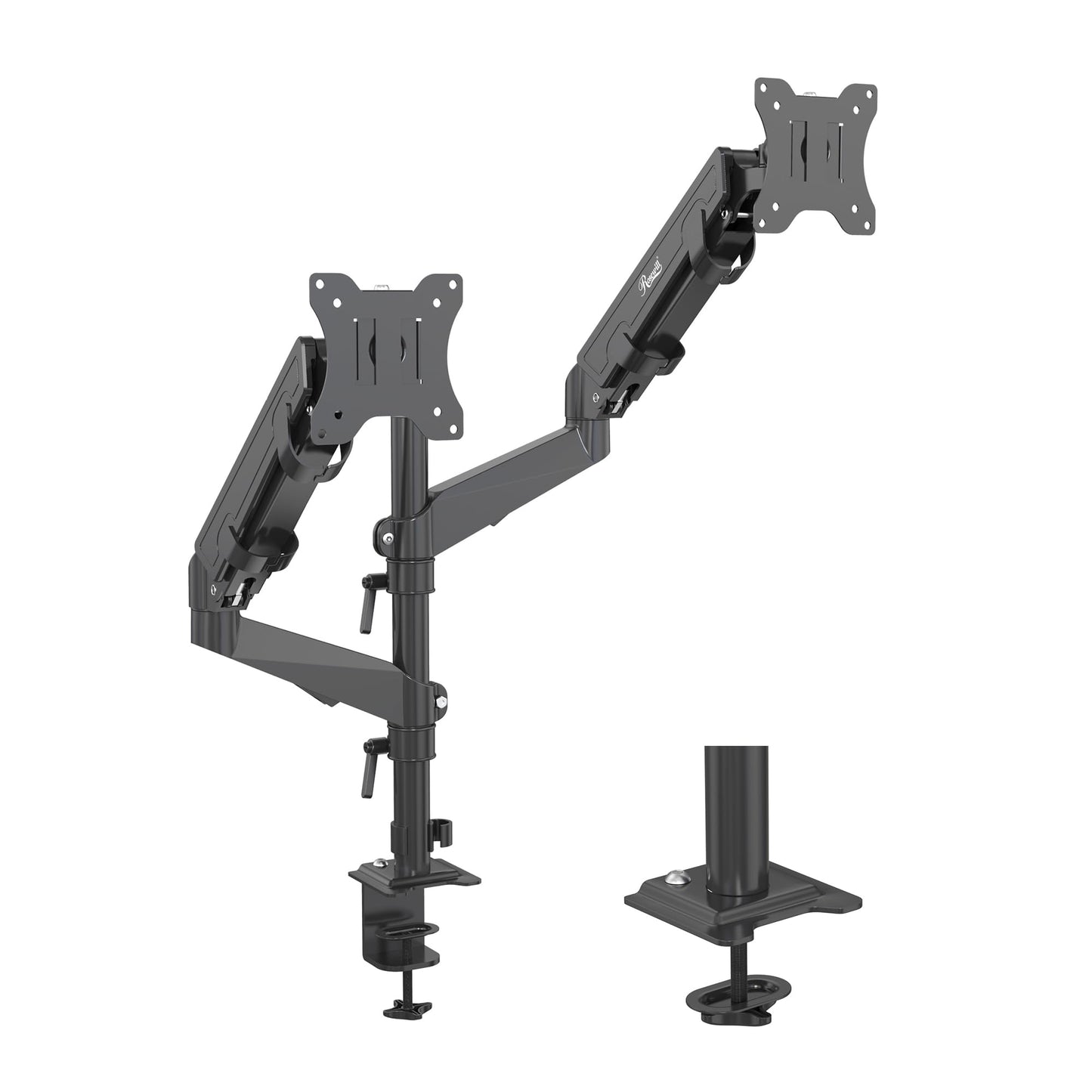 Rosewill Dual Monitor Mount, 15 -32 Inch Monitor Mount 2 Monitors, Ergonomic