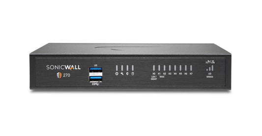 SonicWall TZ270 - Advanced Edition - security appliance - with 1 year