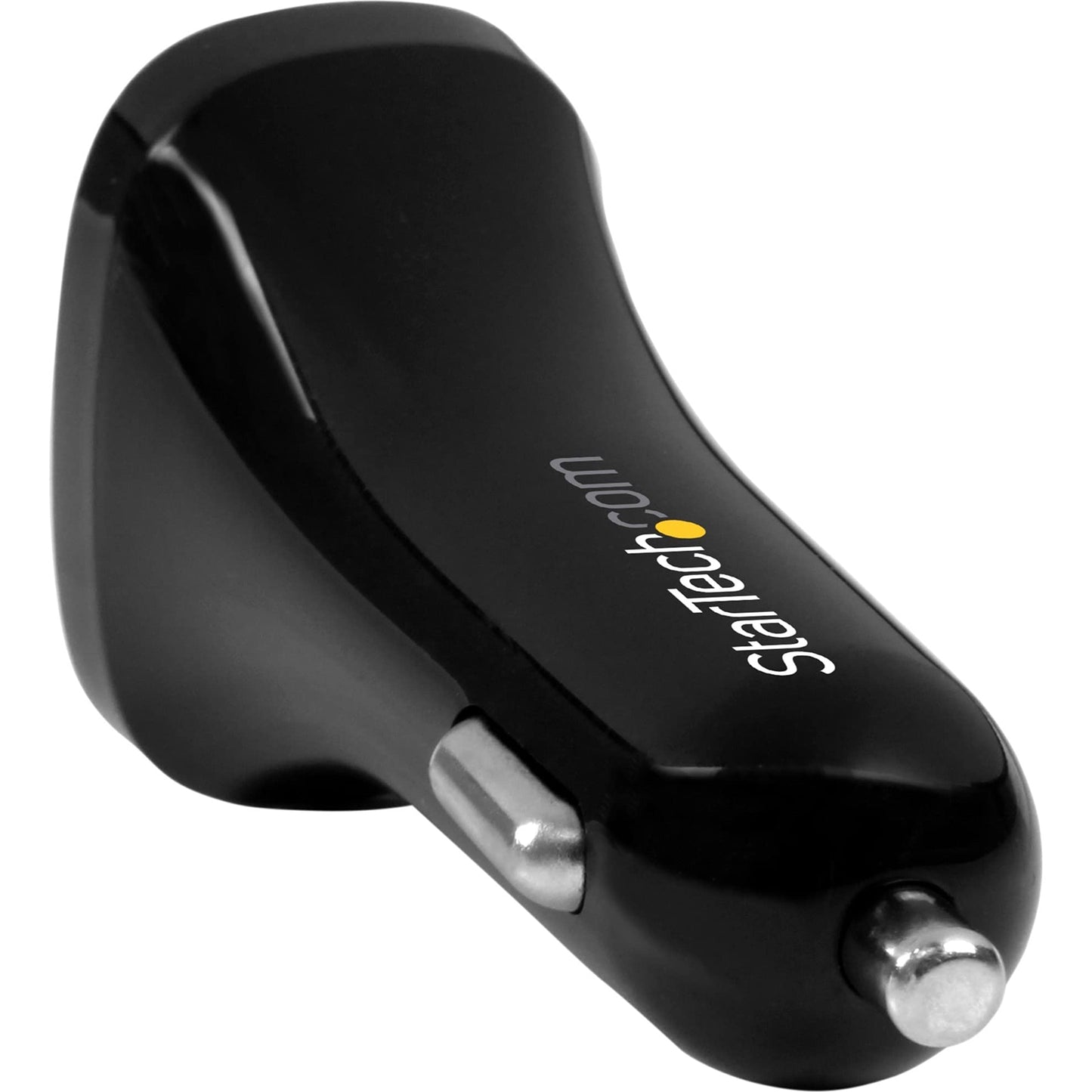 StarTech.com USB2PCARBKS Black Dual-Port USB Car Charger - 24W/4.8A