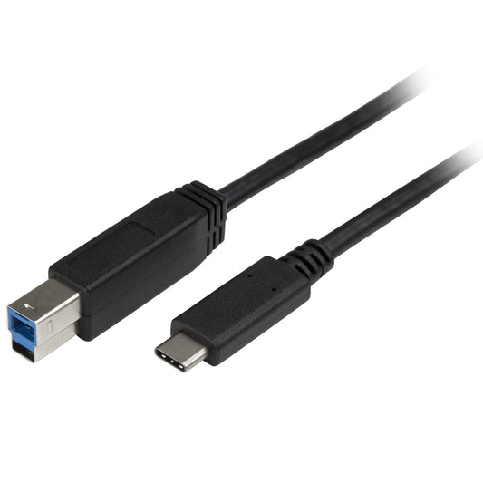 StarTech.com USB315CB2M Black USB-C to USB-B Cable