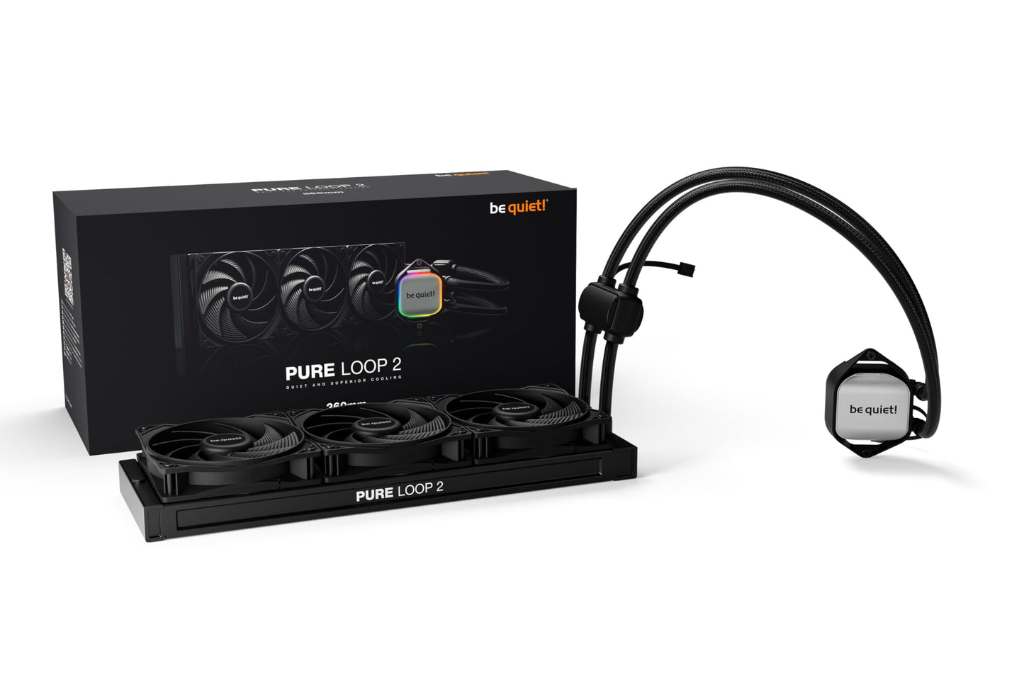 be quiet! PURE LOOP 2 360mm | All In One Water Cooling System | Intel 1700 1200