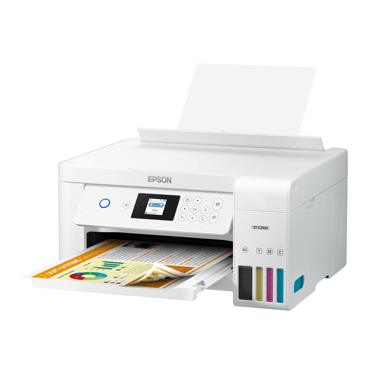 Epson WorkForce ST ST-C2100 Wireless Inkjet Multifunction Printer - Color -