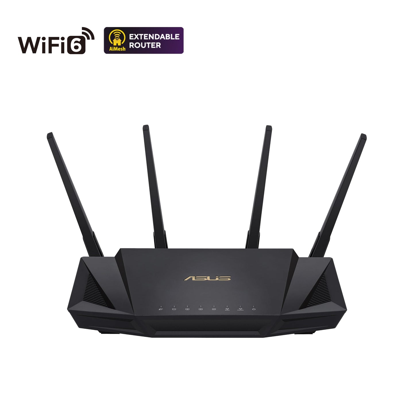 ASUS RT-AX3000 Dual Band WiFi Router, WiFi 6, 802.11ax, Lifetime Internet