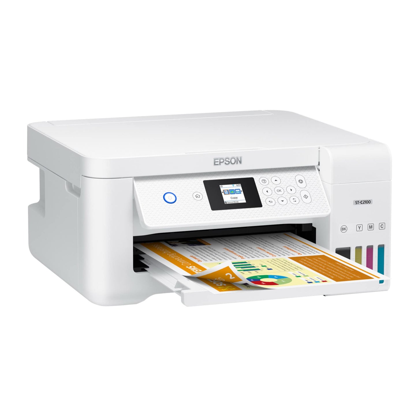 Epson WorkForce ST ST-C2100 Wireless Inkjet Multifunction Printer - Color -