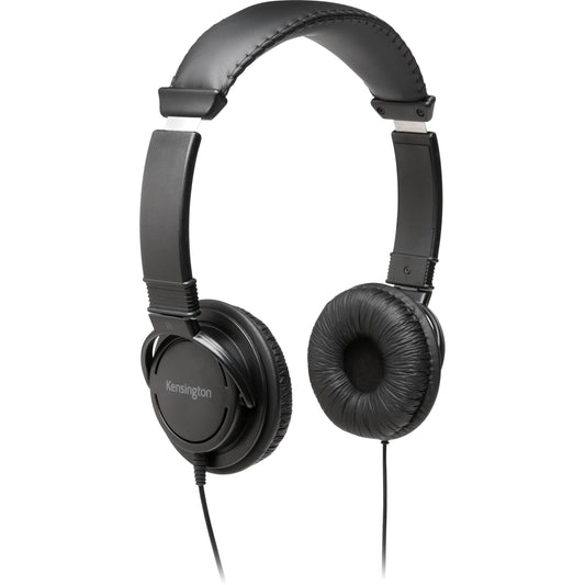 Kensington Hi-Fi Headphones - Stereo - USB - Wired - Over-the-head - Binaural -