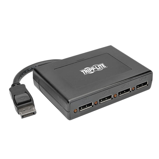 Tripp Lite B156-004-V2 4-Port DisplayPort 1.2 Multi-Stream Transport (MST) Hub,